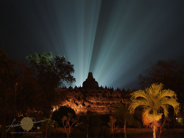 Borobudur Glorious Light