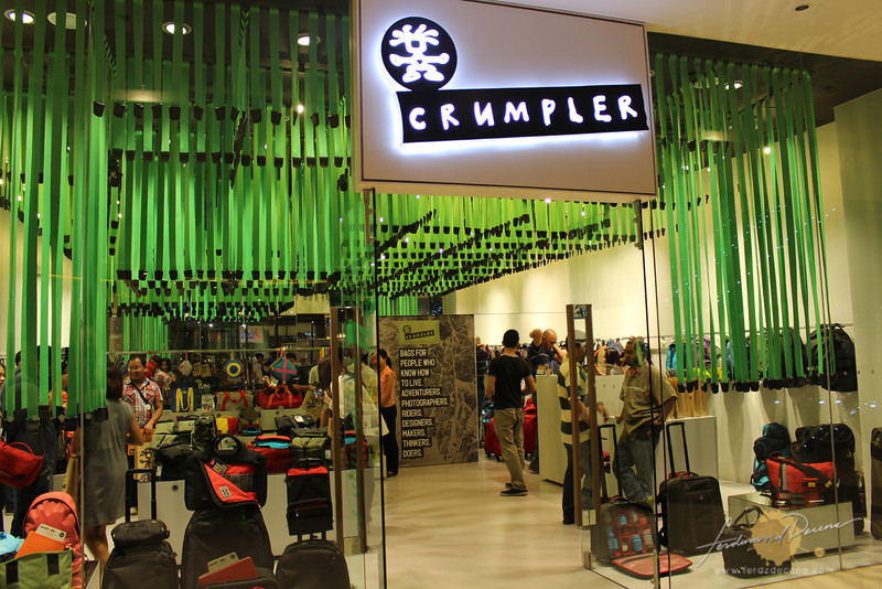 The newly opened Crumpler Store at Shangri-la Mall East Wing