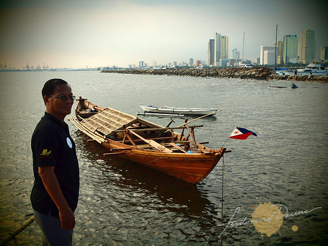 The Balangay “Diwata ng Lahi” now set at sea