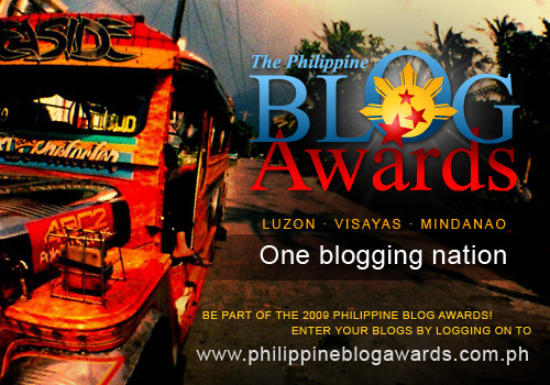 Philippine Blog Awards 2009 Rolls Out the Finalist