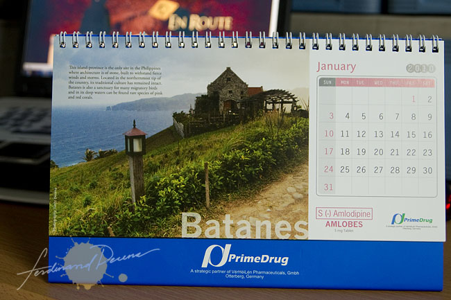 Batanes on PrimeDrug Calendar 2010