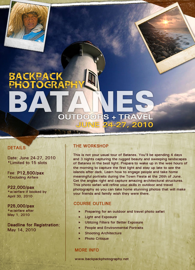 Batanes Outdoor and Travel Photography Workshop June 2010