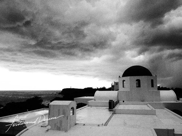 Dispatch: Stormy Santorini