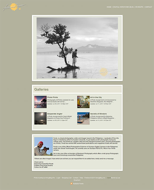 New Portfolio and Prints Site Section via Smugmug and Invites from Getty Images