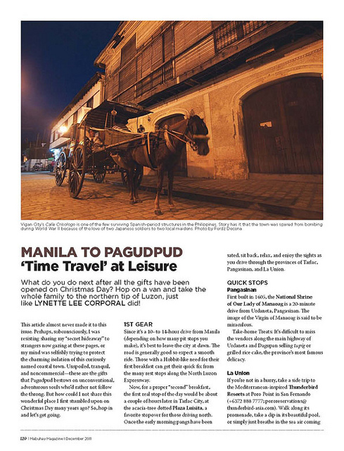 Now OnBoard: PAL Mabuhay Magazine Dec 2011
