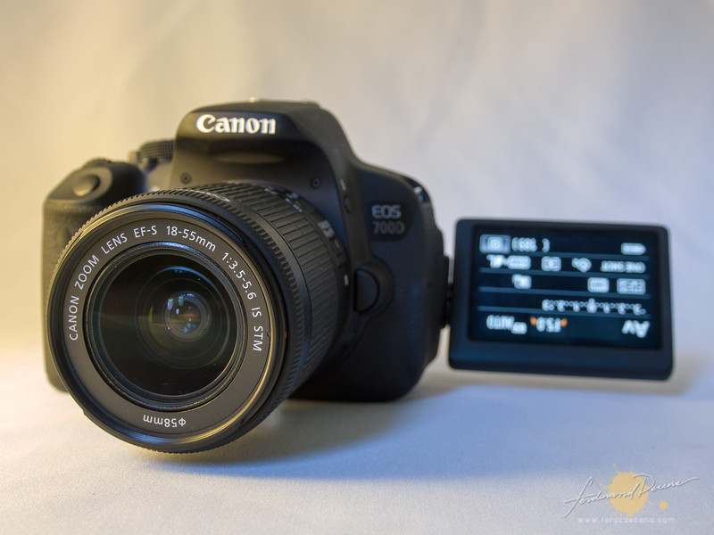 The Canon EOS 700D top entry-level rebel