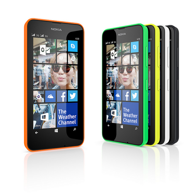 The Nokia Lumia 630 Dual Sim with Windows 8.1 OS