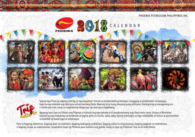 Phoenix 2018 Calendar Festival Images Ferdz Decena The Creative