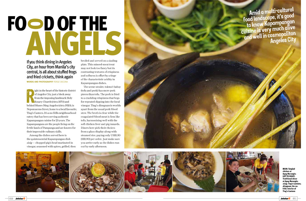 Jet Star Asia "Food of the Angels" words and photos