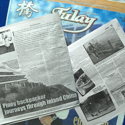 Tulay Paper China Travel feature
