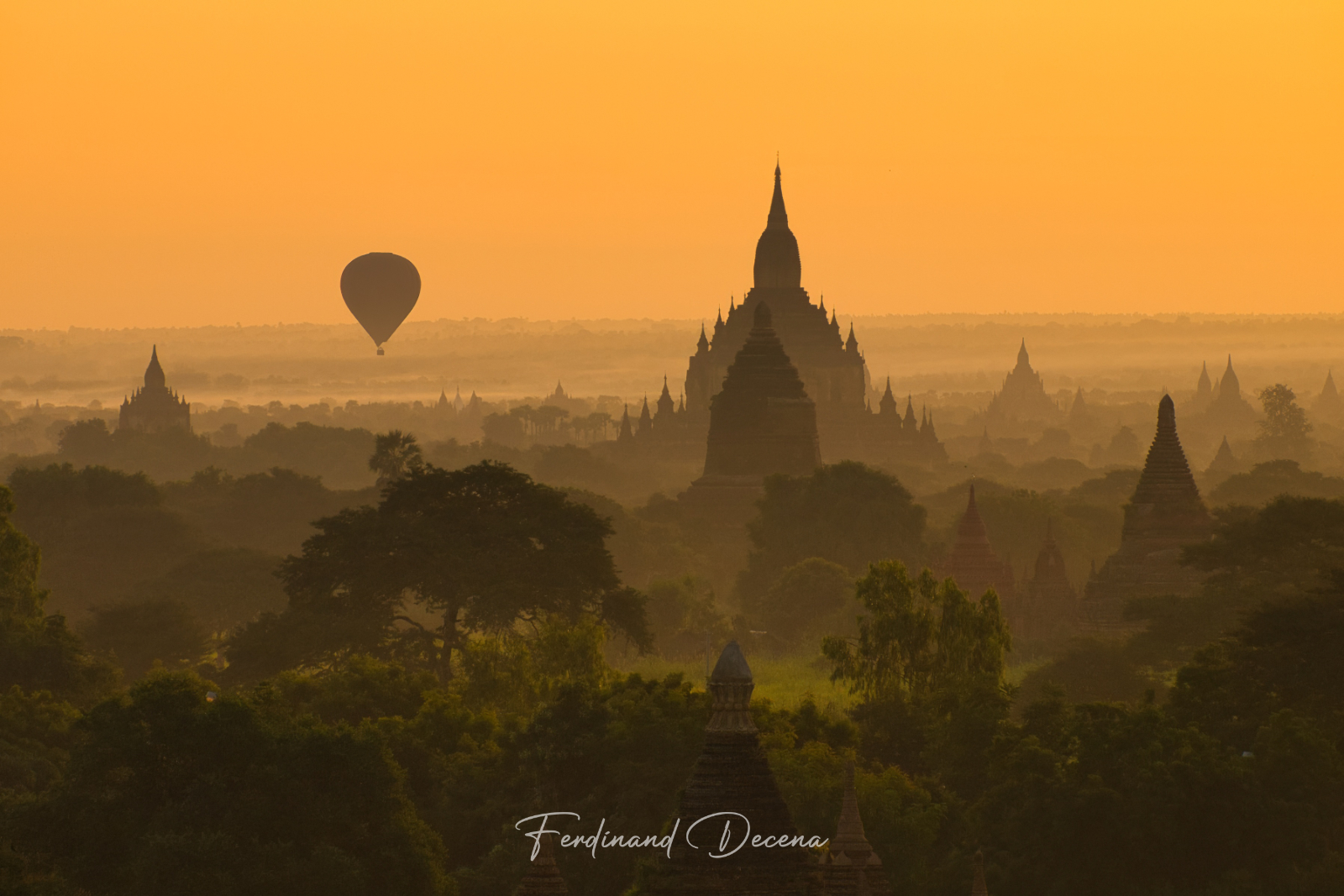 Photo Print: Breathtaking Bagan